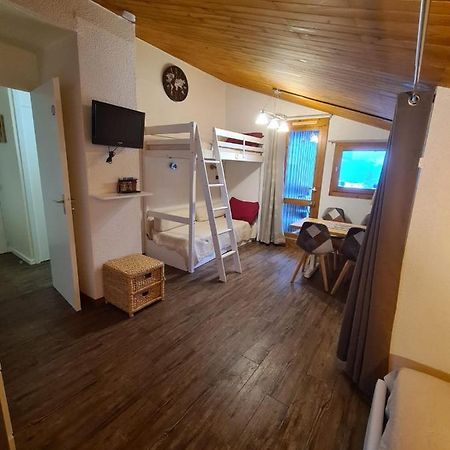 Résidence Le fägot à Valmorel- studio 4 personnes Exterior foto