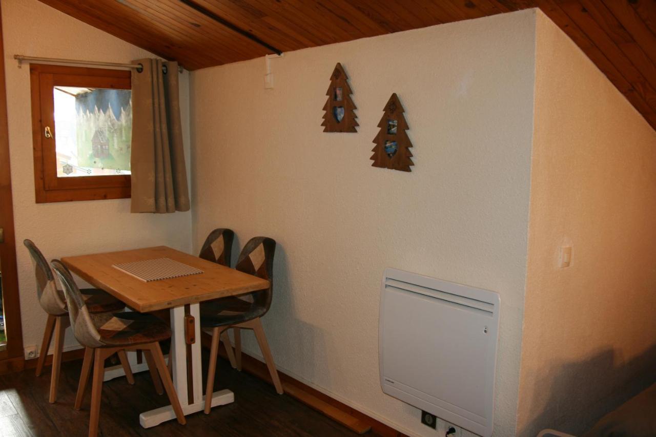 Résidence Le fägot à Valmorel- studio 4 personnes Exterior foto