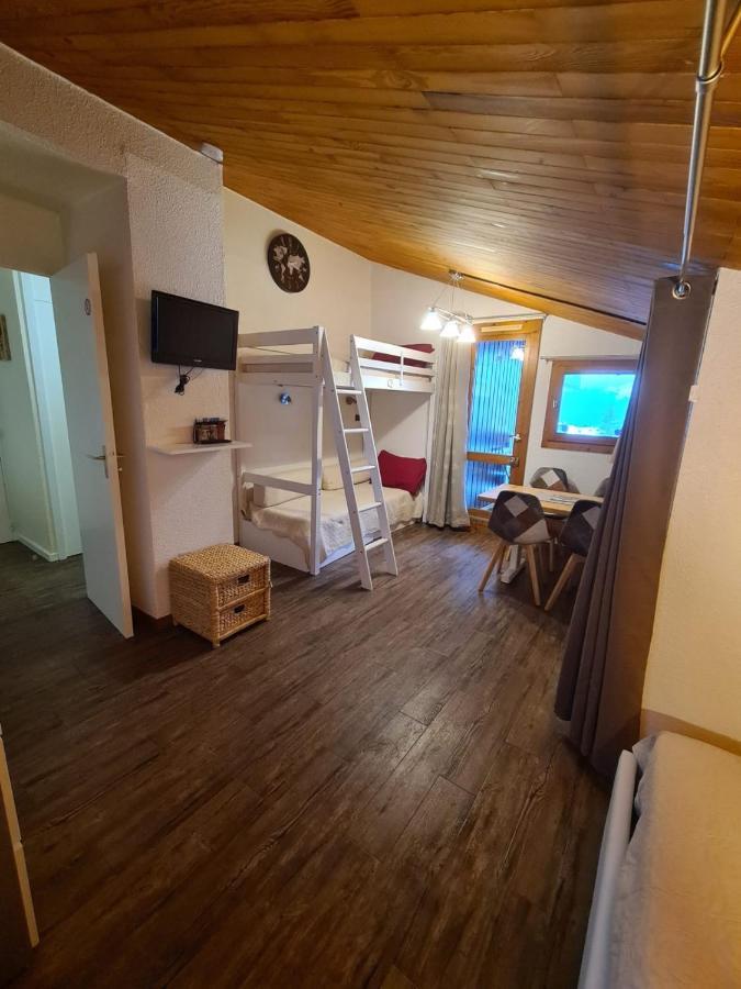 Résidence Le fägot à Valmorel- studio 4 personnes Exterior foto